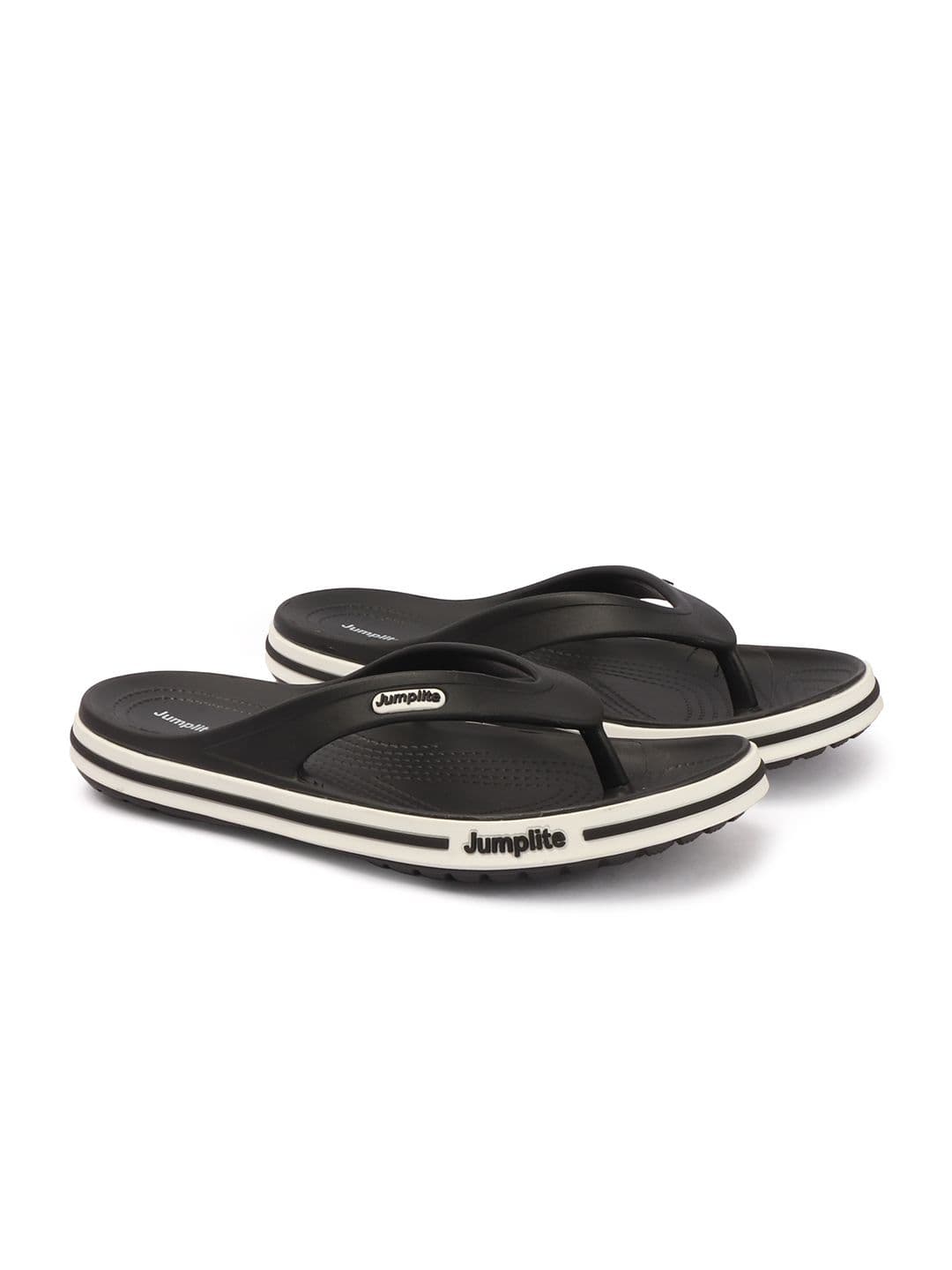 JUMPLITE Men Colourblocked Thong Flip-Flops — view 13