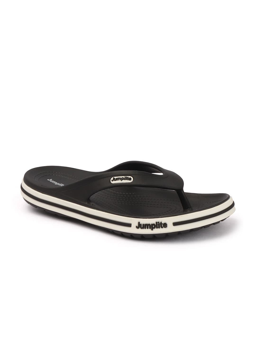 JUMPLITE Men Colourblocked Thong Flip-Flops — view 14