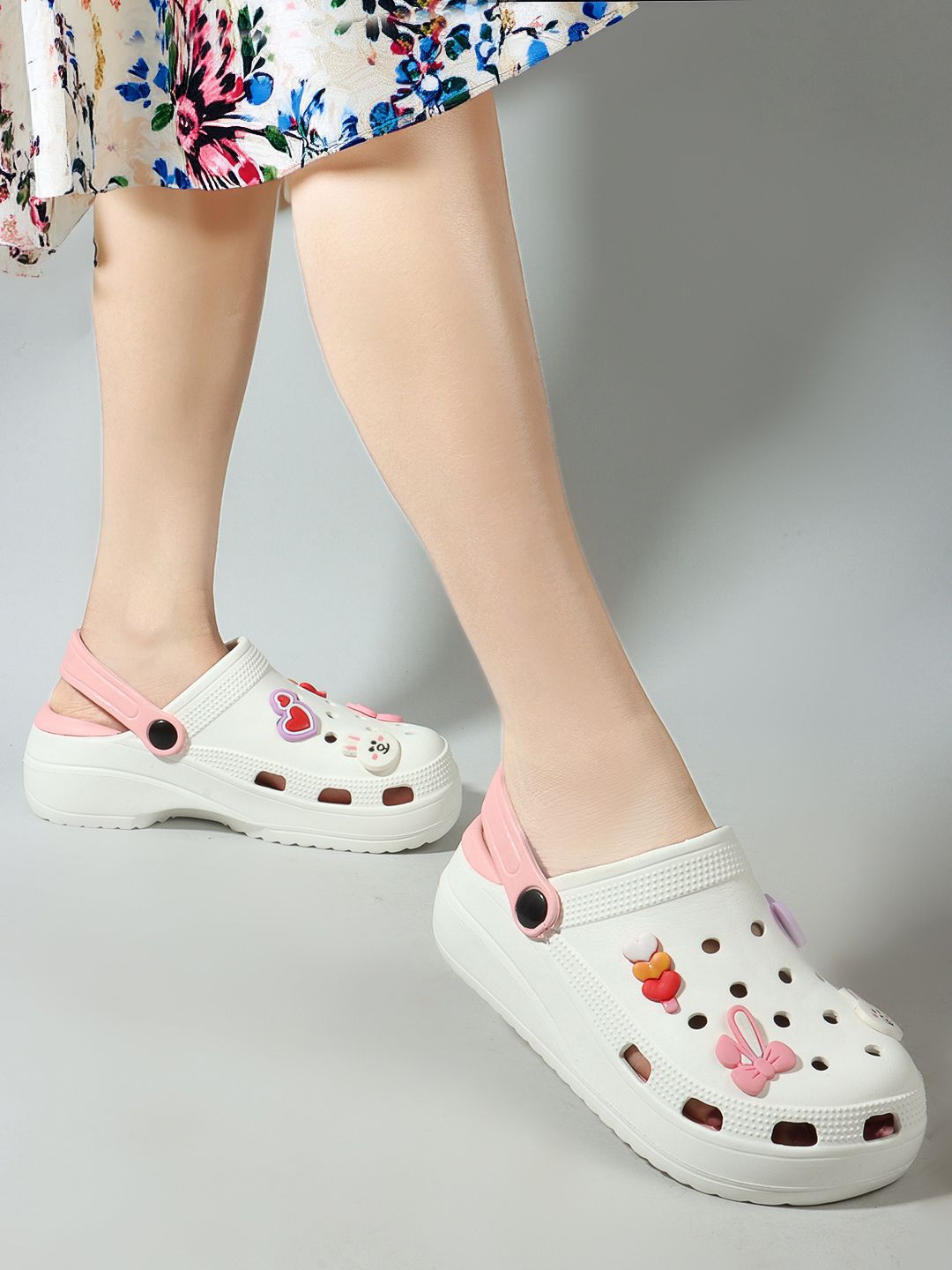 JUMPLITE Women Rubber Clogs — view 5