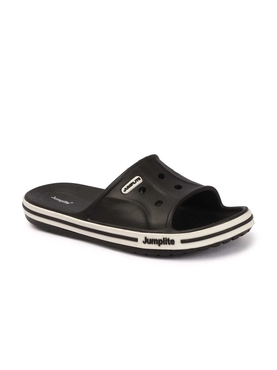 JUMPLITE Men Colourblocked Sliders — view 2