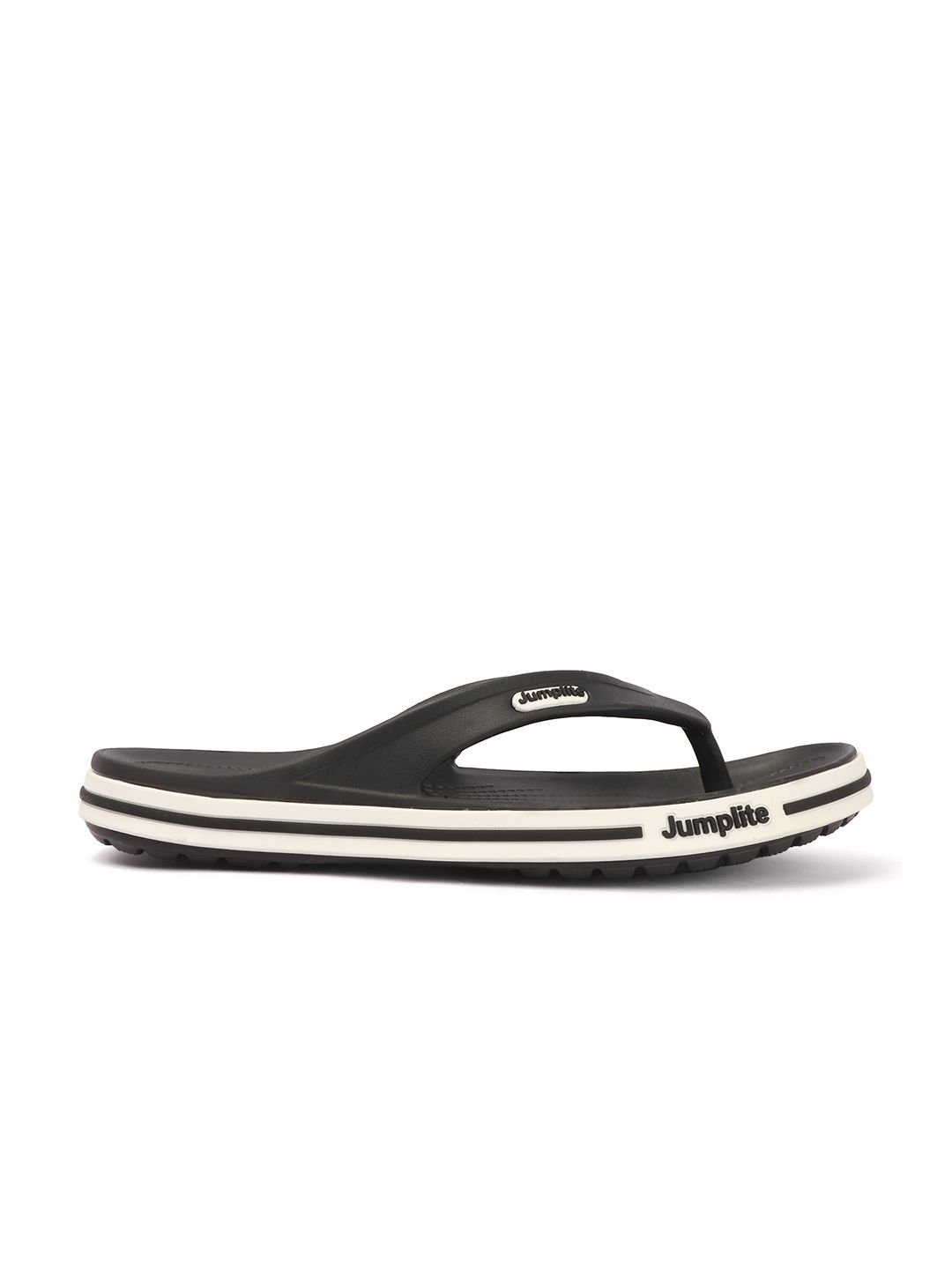 JUMPLITE Men Colourblocked Thong Flip-Flops — view 7