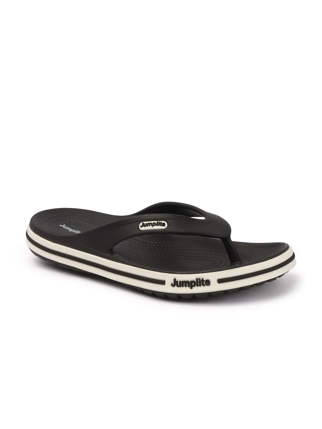 JUMPLITE Men Colourblocked Thong Flip-Flops — view 2