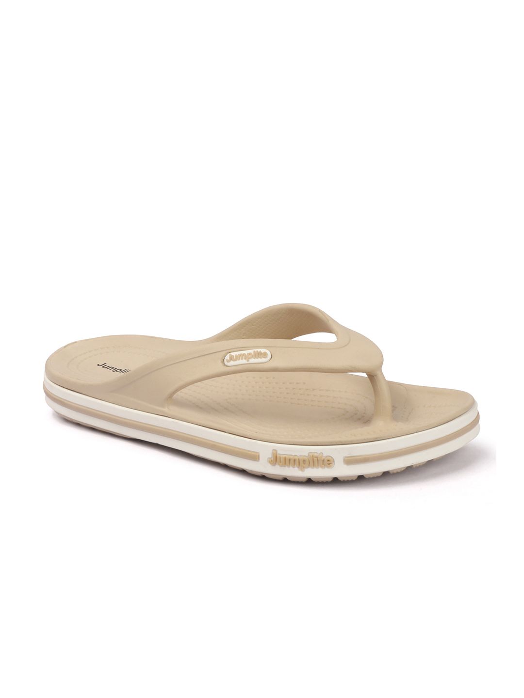 JUMPLITE Men Colourblocked Thong Flip-Flops — view 2