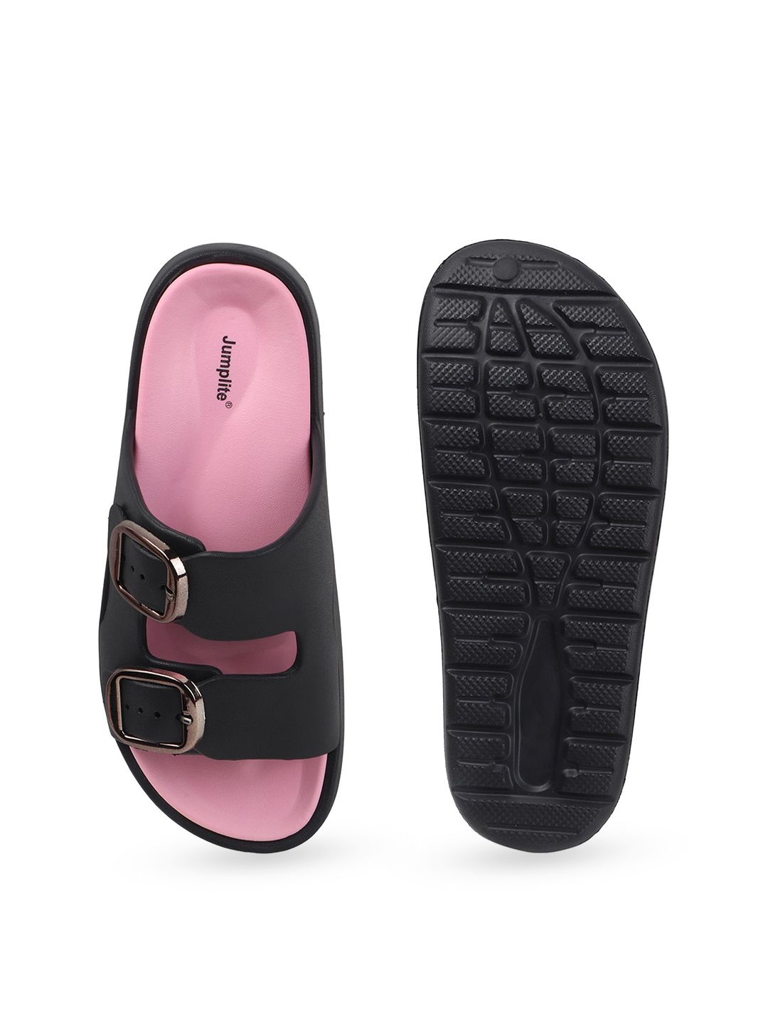 JUMPLITE Women Open Toe Slip-On Flats — view 5