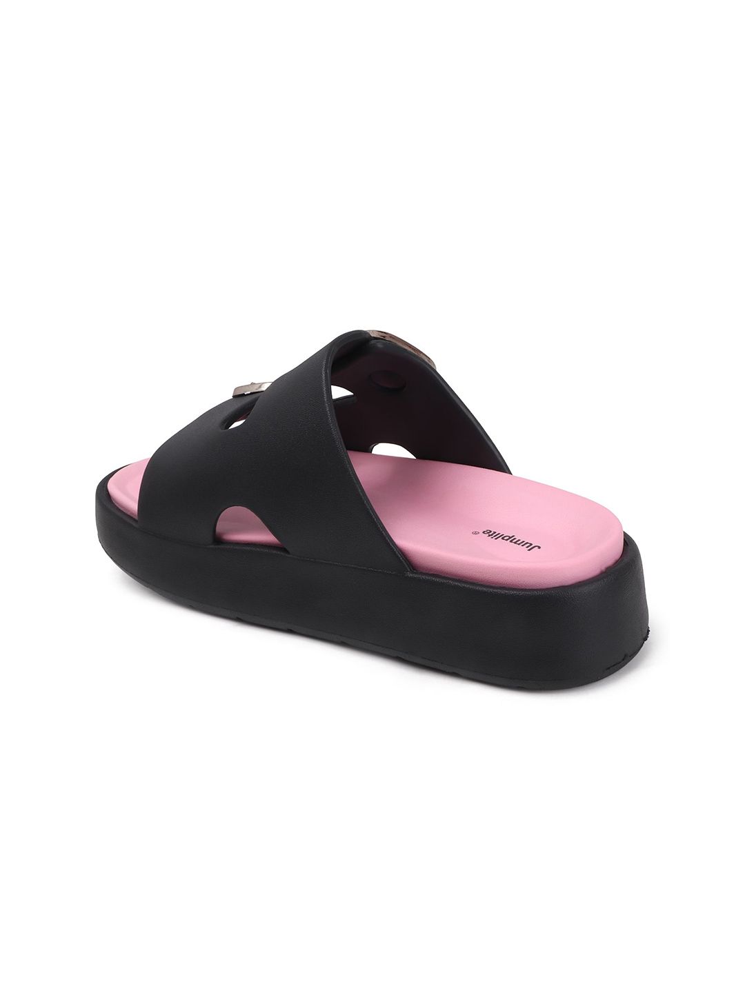 JUMPLITE Women Open Toe Slip-On Flats — view 3
