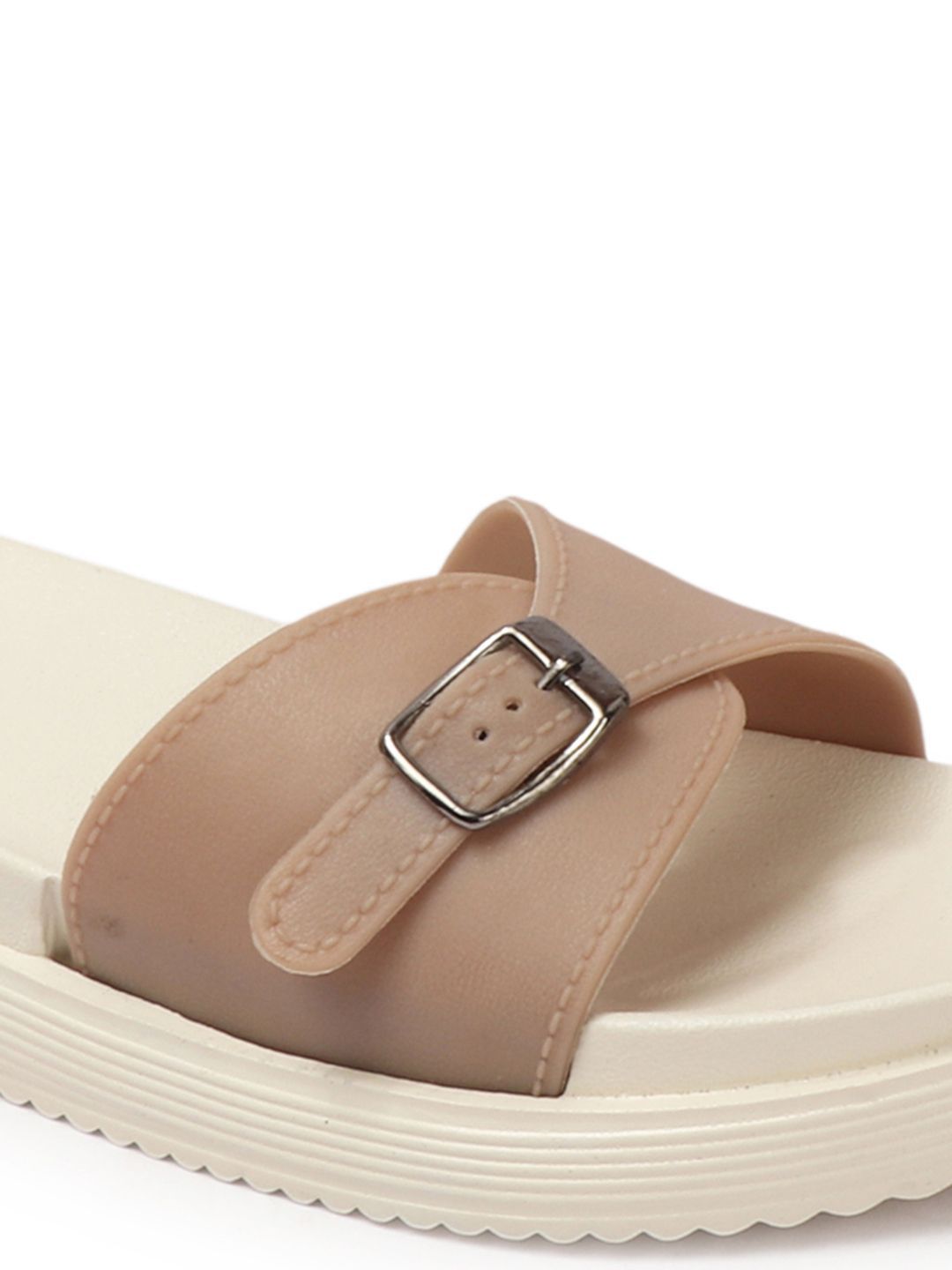 JUMPLITE Women Open Toe Flats — view 6