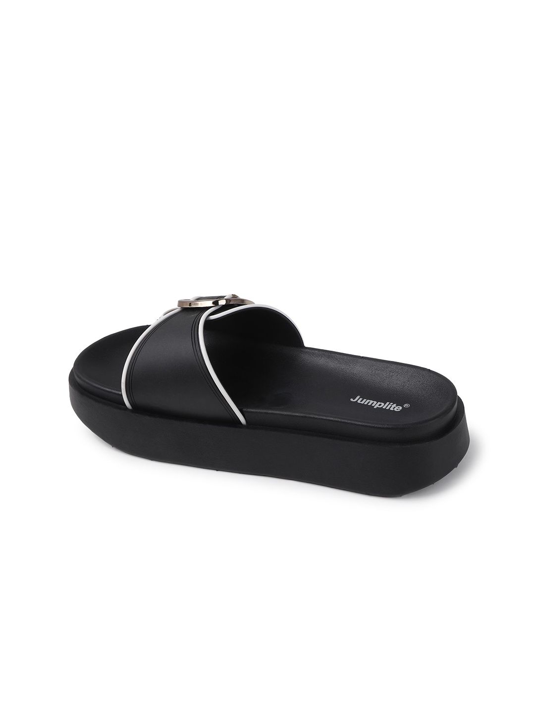 JUMPLITE Women Buckle Detail Sliders — view 3