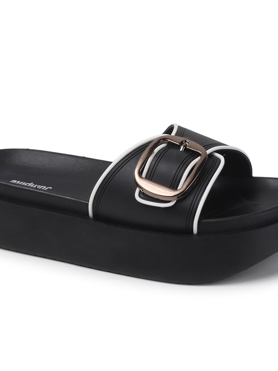 JUMPLITE Women Buckle Detail Sliders — view 6