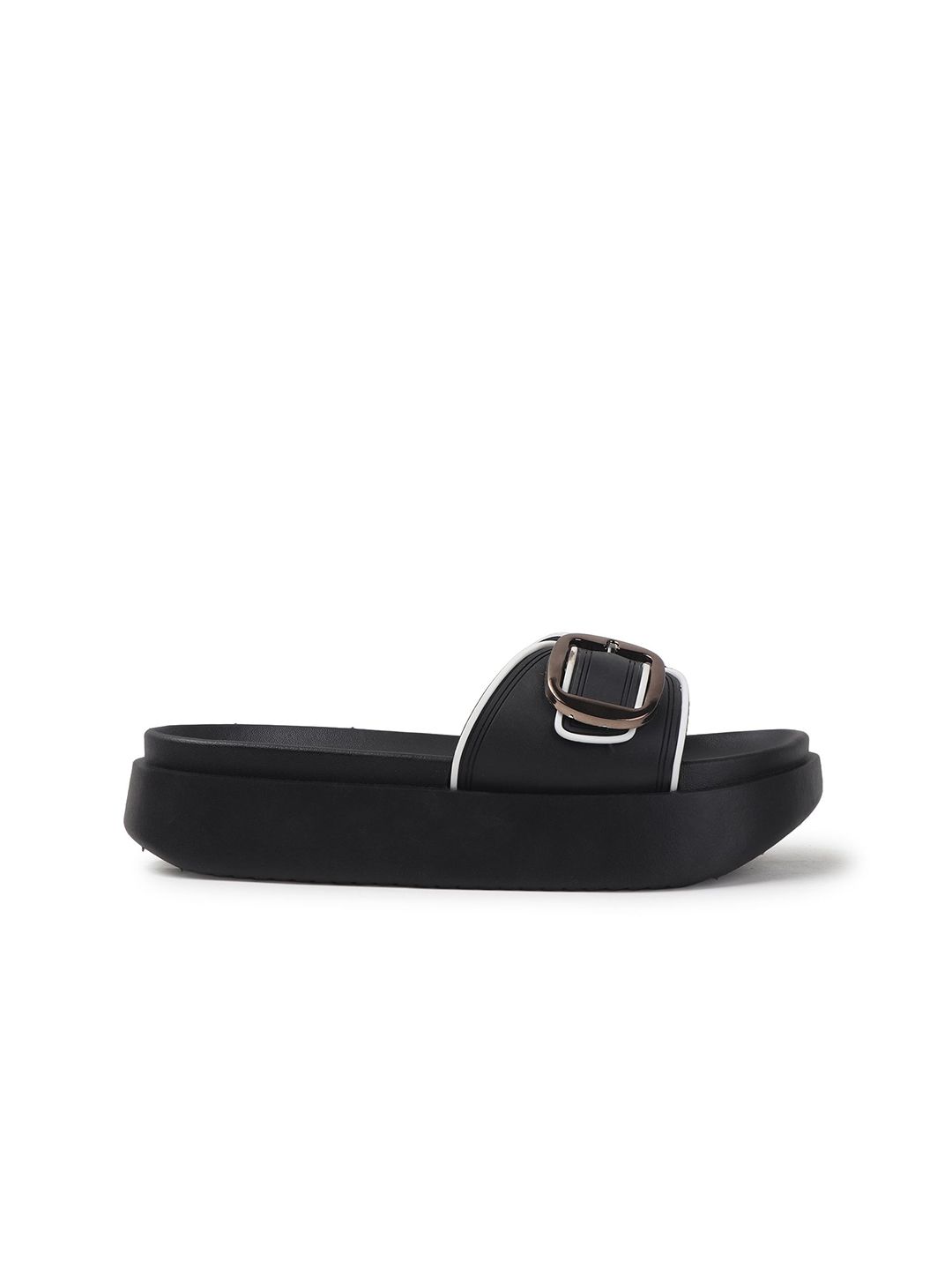 JUMPLITE Women Buckle Detail Sliders — view 4