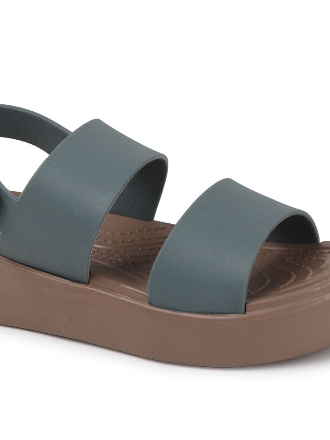 JUMPLITE Women Textured Flatform Heels — view 6