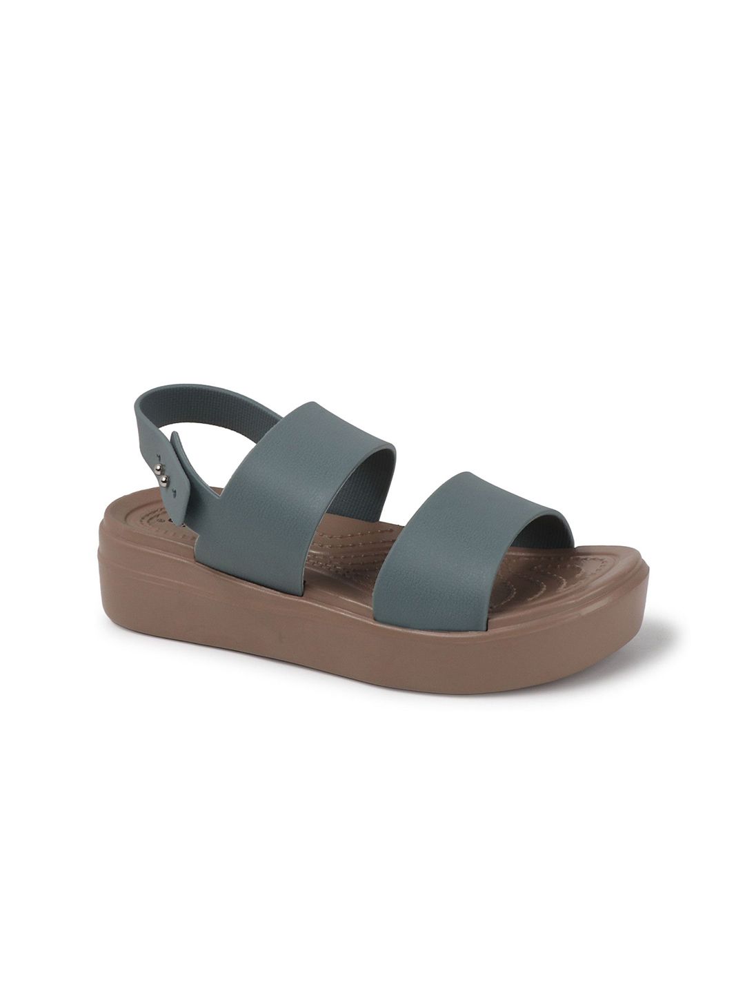 JUMPLITE Women Textured Flatform Heels — view 2