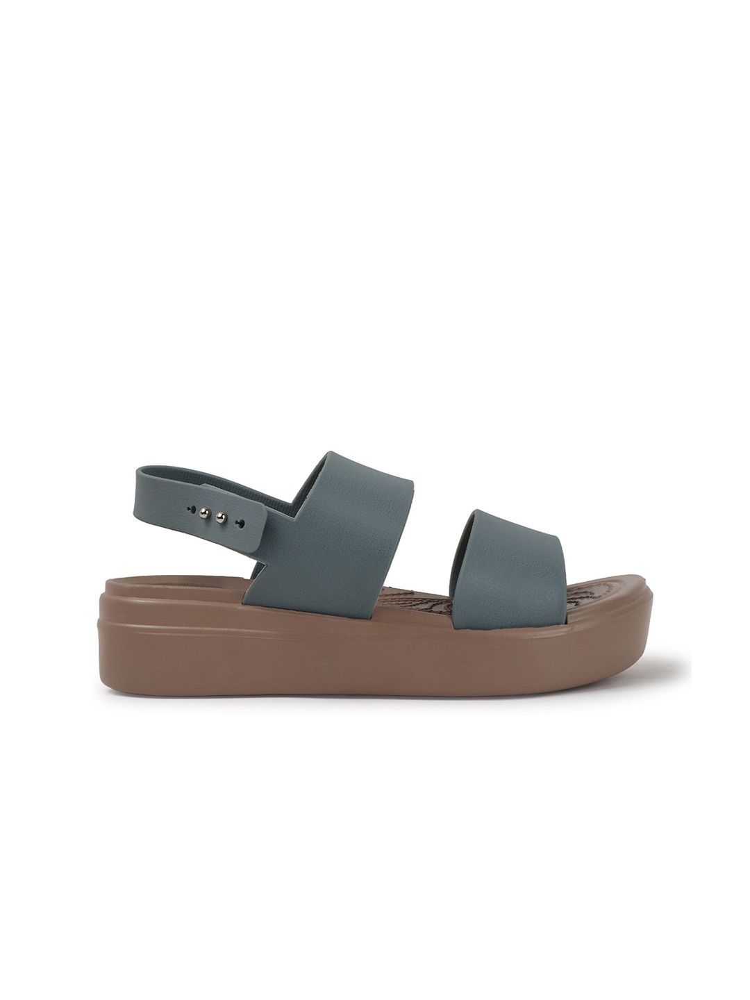 JUMPLITE Women Textured Flatform Heels — view 4
