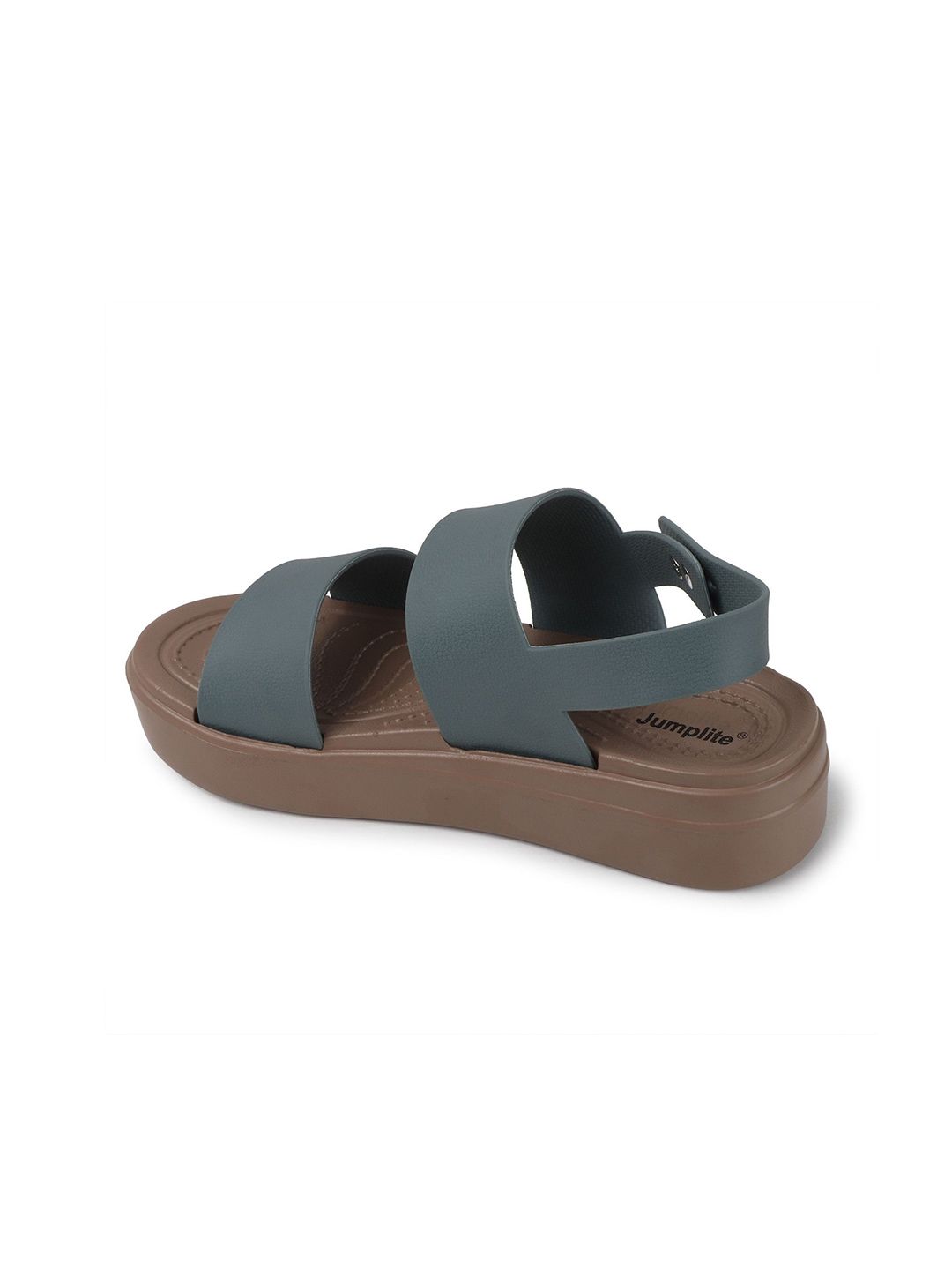 JUMPLITE Women Textured Flatform Heels — view 3